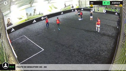 Faute de SEBASTIEN  SG - SG
