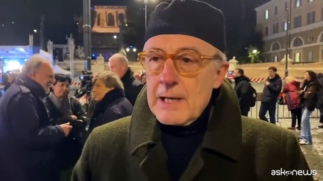 A Roma in piazza contro antisemitismo, l'Imam: appoggio ai fratelli ebrei