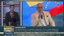 Jorge Rodríguez felicita al pueblo por su participación en el referéndum consultivo