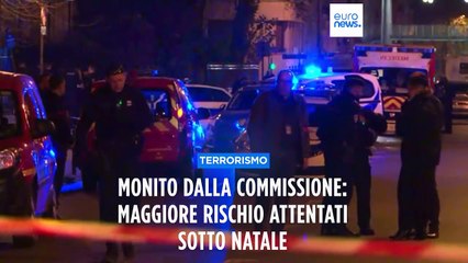 Monito dalla Commissione: sotto natale aumenta il rischio di attentato in Europa