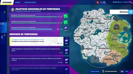 Consigue escudo usando una bombona de escudo