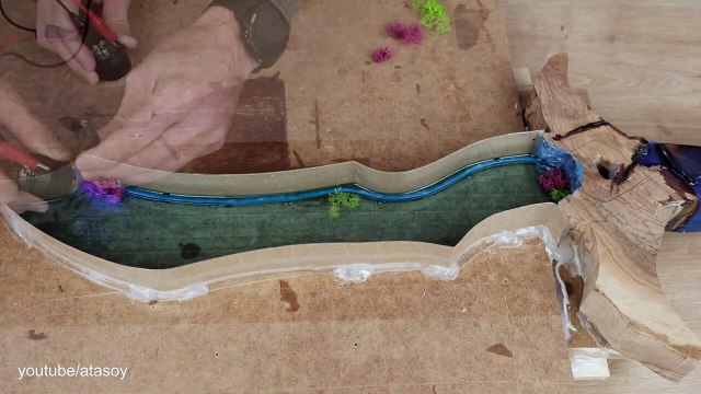 Fantastic Epoxy Resin Sword Lamp Design _ Epoxy Resin Art