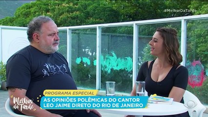 “Minha vocação é ser pai”: Leo Jaime fala sobre paternidade |Melhor da Tarde