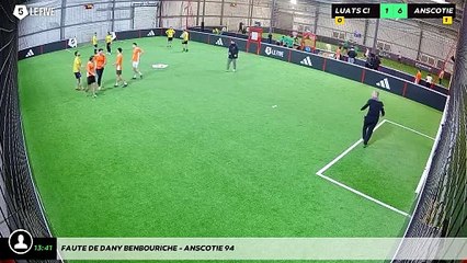 Faute de Dany Benbouriche - Anscotie 94