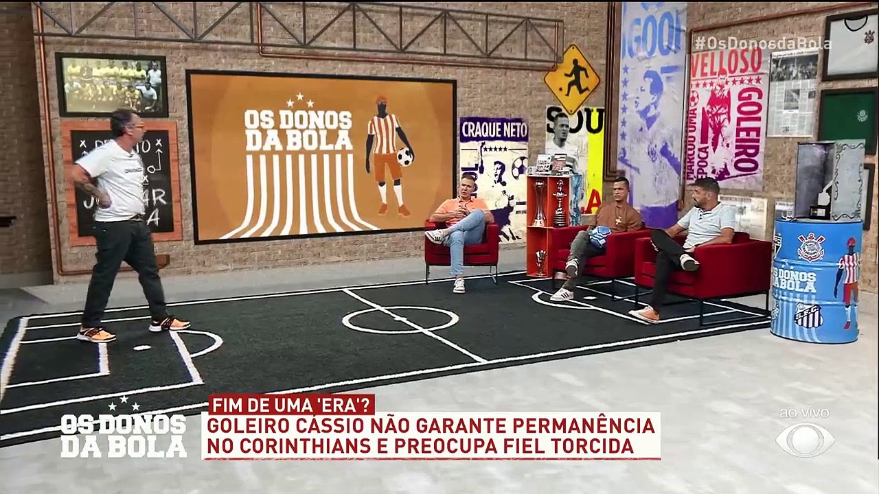 Velloso elogia Cássio no Corinthians: “em um ano ruim, foi destaque”