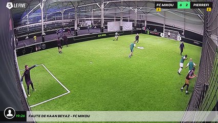 Faute de Kaan BEYAZ - FC MIKOU