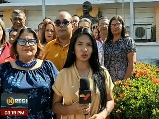 Unellez realiza ofrenda floral a Ezequiel Zamora en conmemoración del día del Docente Universitario