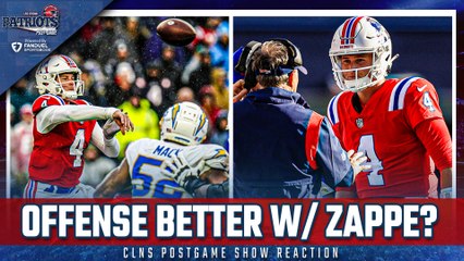 Is the Patriots Offense BETTER with Bailey Zappe?