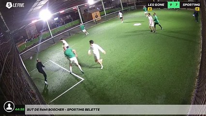 But de Rémi BOSCHER - SPORTING BELETTE