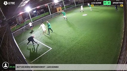 But de Boris Bronkhorst - LES GONES
