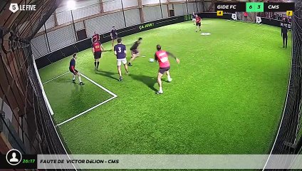 Faute de  Victor Délion - CMS