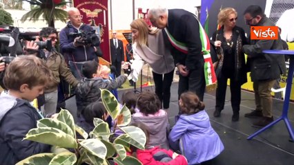 Metsola a Palermo rende omaggio a Falcone e Borsellino