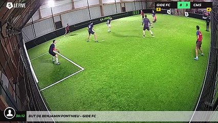 But de Benjamin PONTHIEU - GIDE FC