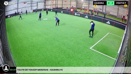Faute de Youcef Merzoug - Hashira FC