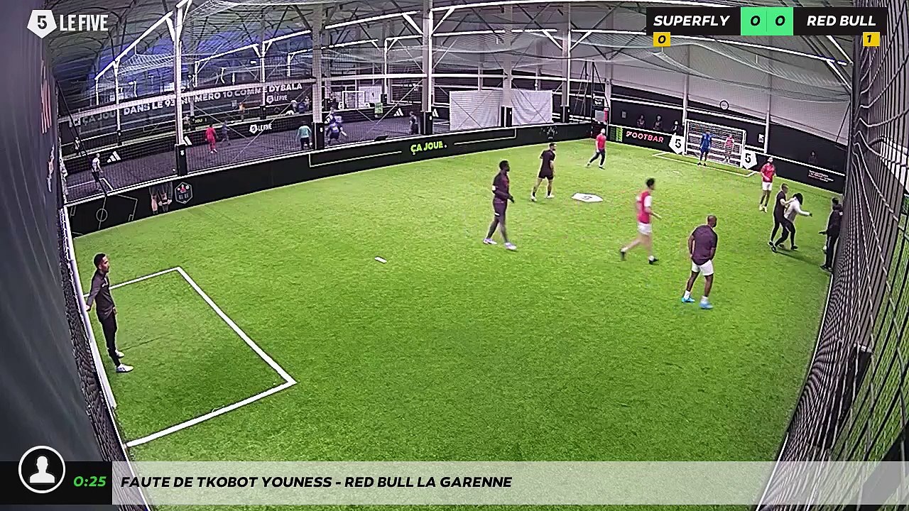 Faute de Tkobot Youness - RED BULL LA GARENNE