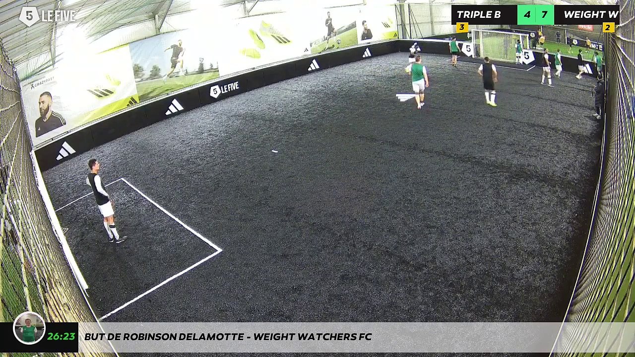 But de Robinson DELAMOTTE - WEIGHT WATCHERS FC