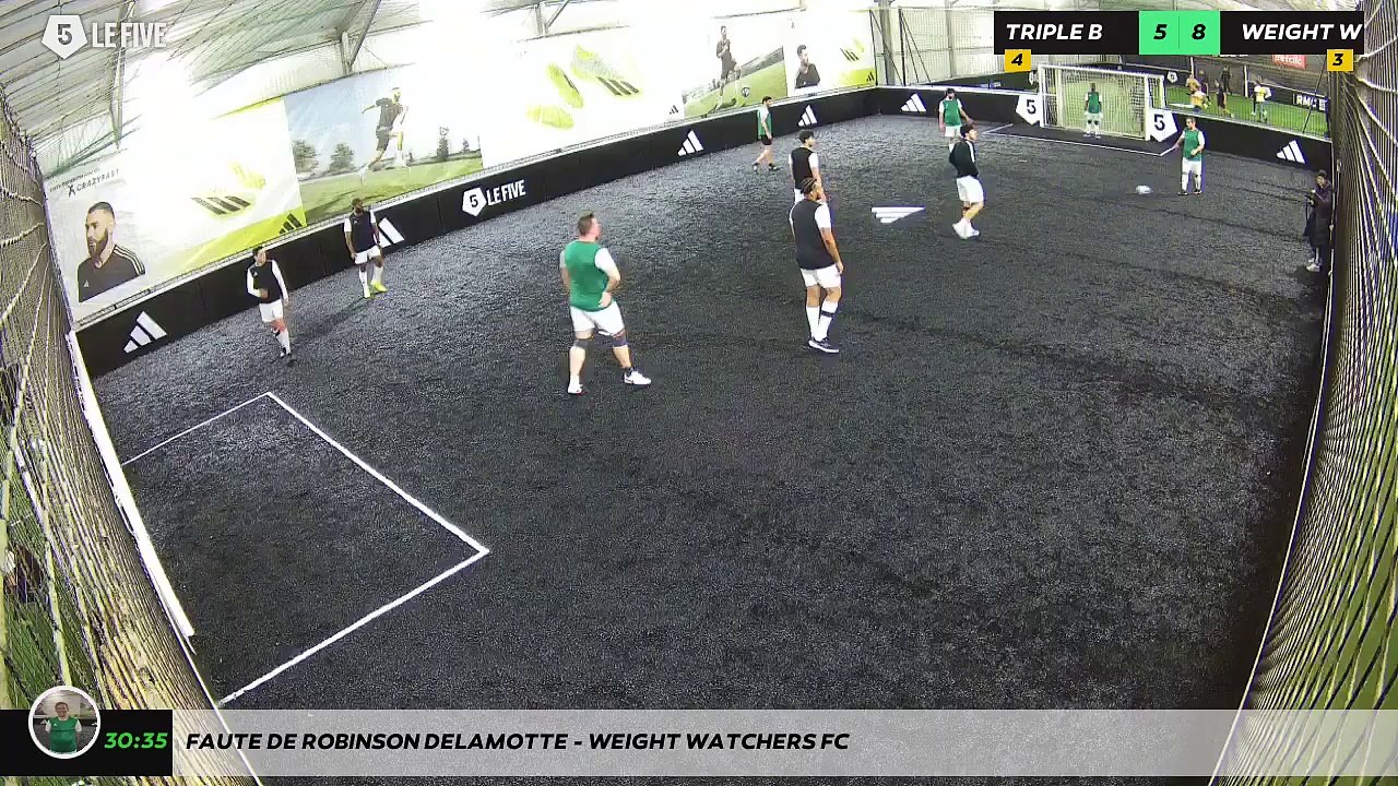 Faute de Robinson DELAMOTTE - WEIGHT WATCHERS FC