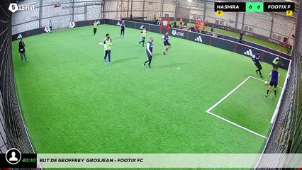 But de Geoffrey  GROSJEAN - Footix FC