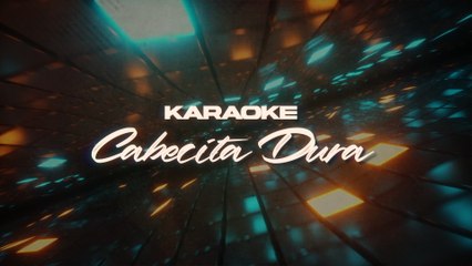 La Arrolladora Banda El Limón De René Camacho - Cabecita Dura (Karaoke)