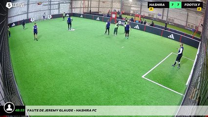 Faute de Jeremy Glaude - Hashira FC