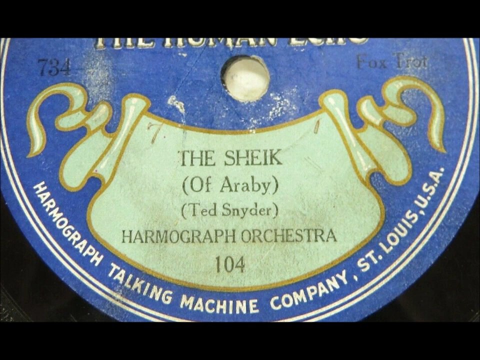 Broadway Dance Orchestra - The Sheik Of Araby (1921)