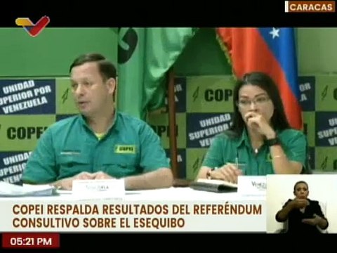 COPEI respalda resultado del referendo consultivo sobre el territorio Esequibo