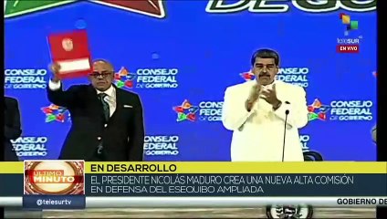 Jorge Rodríguez se refiere a Ley Orgánica en defensa del Esequibo