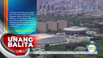 DFA, sinisikap maiuwi ang mga labi ng 2 Pinoy na binitay sa China | UB