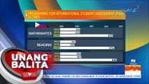 Pilipinas, napag-iiwanan pa rin pagdating sa math, reading, & science, base sa 2022 Programme for Int'l Student Assessment | UB