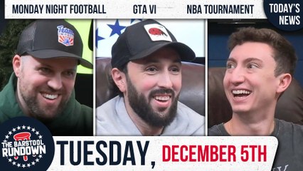 Big Cat is a Sensational Media Personality - Barstool Rundown - December 5th, 2023