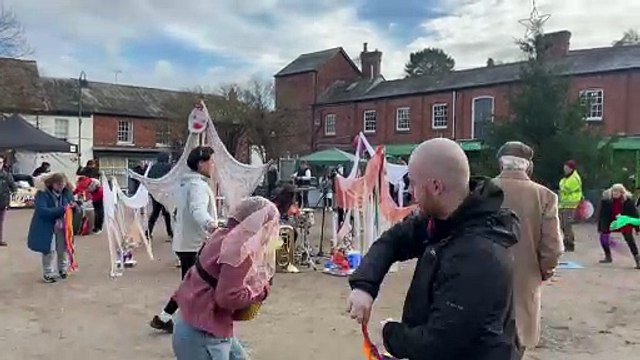 The Turning Tides Project performance at Christmas in Crediton 25.12.23 video by Alan QuickIMG_0758