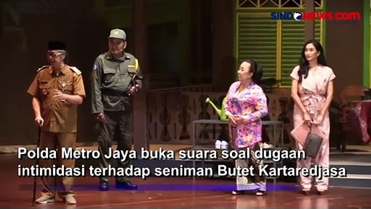 Polda Metro Jaya Bantah Pengakuan Seniman Butet Kartaredjasa Intimidasi Pentas Teater