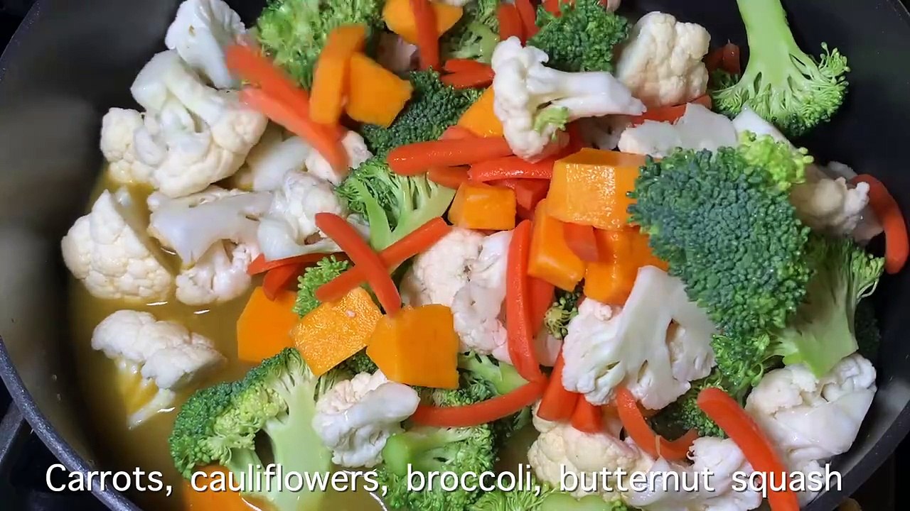 How to cook healthy vegetables - cooking vegetables