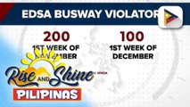 MMDA: Bilang ng mga nahuhuli na ilegal na dumaraan sa busway, bumababa na