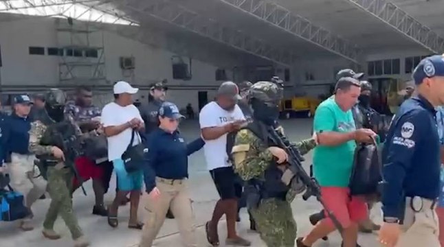 Audios revelan cómo operaba red de tráfico de migrantes, en la que están vinculados miembros de la Armada