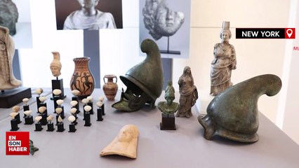 Anadolu kökenli 41 eser ABD'den Türkiye'ye dönecek