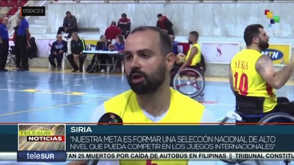 En Damasco, se realizan los Juegos Internacionales Deportivos Herido por la Patria