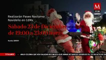 ¿Cuándo será el paseo nocturno navideño en CdMx?