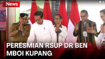 Presiden Jokowi Resmikan RS Terbesar di Indonesia Timur: Habiskan Anggaran Rp 420 M