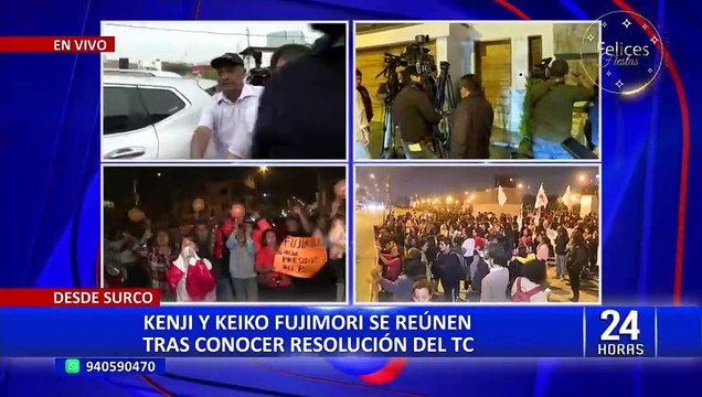 Keiko Fujimori sobre liberación de su padre: Tenemos que esperar hasta mañana