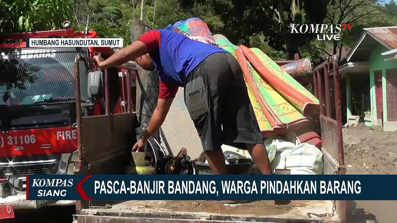 Update Pasca Banjir Bandang di Humbang Hasundutan: Warga Mulai Pindahkan Barang dari Rumah
