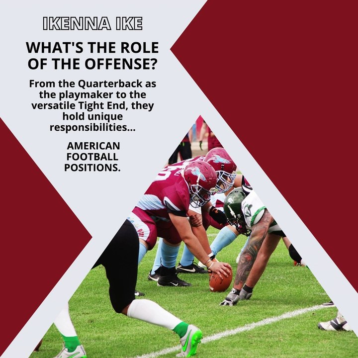 | IKENNA IKE | AMERICAN FOOTBALL POSITIONS: UNDERSTANDING WHERE EACH ONE PLAYS (PART 1) (@IKENNAIKE)