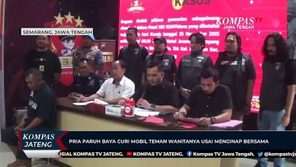 Pria Paruh Baya Curi Mobil Teman Wanitanya Usai Menginap Bersama