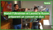 Un Russe et un Ukrainien ensemble en concert