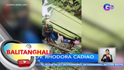 HAMTIC MDDRMO: 17, patay matapos mahulog ang isang bus sa bangin | BT