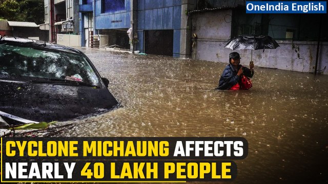 Cyclone Michaung weakens into depression: IMD; at least 17 casualties in Chennai | Oneindia News