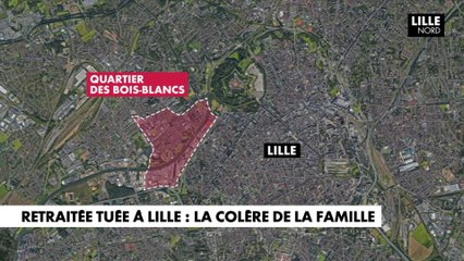 Retraitée tuée à Lille : la colère de la famille