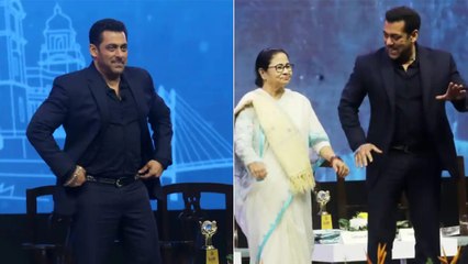 Salman Khan ने Kolkata International Film Festival  में CM Mamata Banerjee संग किया Dance, VIDEO