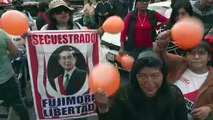 Festejos y protestas tras orden de excarcelación de Alberto Fujimori en Perú