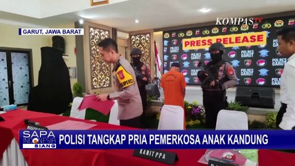 Polisi Tangkap Ayah Pemerkosa Anak Kandung di Garut Jawa Barat